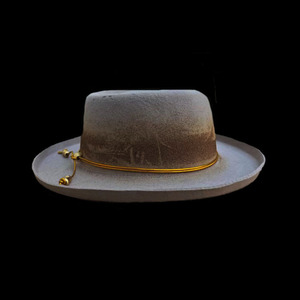 Nuevo Sombrero Pork <span class=keywords><strong>Pie</strong></span> de Fieltro 100% Lana, Estilo Europeo y Americano, Color Dorado Sólido, Primavera-Otoño, Directo de Fábrica - Product Image 3