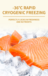 Fabriek Oem Gevriesdroogde Zalm Huisdierenvoeding Groothandel Voor Kat En Hond Van Hoge Kwaliteit Natuurlijke Kippenvis Eendenvlees Eiwitrijk - Product Image 4