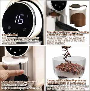 เครื่องบดกาแฟไฟฟ้าแบบมืออาชีพ ผลิตในจีน ขายส่ง สีดำ - Product Image 6