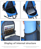 Sac à dos personnalisé Extra-Large 50l-70l, pour voyage en plein air, randonnée, chasse, alpinisme, Camping, original