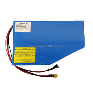 Batería Triangular de 72v con Bolsa para Batería, Batería Triangular de 72 Voltios para Bicicleta Eléctrica 25 72v 25/29ah, Estuche Blando, XP-BYY-48v14AH - Product Image 2