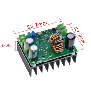 โมดูลเพิ่มกำลังไฟ 600W แหล่งจ่ายไฟ DC-DC แบบเพิ่มแรงดันกระแสคงที่ 9v-60V เป็น 12v-80V 48V 72V ตัวแปลงบูสเตอร์ - Product Image 2