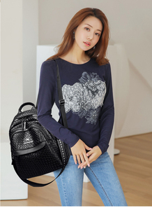 Sac à dos de grande capacité pour adolescentes, léger, tendance et spacieux pour l'école, les voyages de week-end et les aventures quotidiennes - Product Image 6