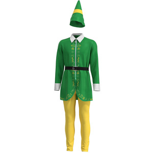 Venta caliente familia Cosplay <span class=keywords><strong>traje</strong></span> Navidad <span class=keywords><strong>elfo</strong></span> disfraz Buddy adulto <span class=keywords><strong>elfo</strong></span> hombres Buddy <span class=keywords><strong>traje</strong></span> Navidad <span class=keywords><strong>elfo</strong></span> <span class=keywords><strong>traje</strong></span> - Product Image 2
