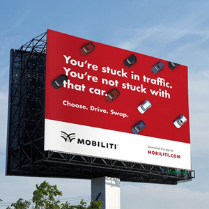 Bảng Quảng Cáo Hai Mặt Lớn Ngoài Trời Bảng Quảng Cáo P10 P16 DIP Pantalla Màn Hình LED - Product Image 2