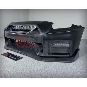 กันชนหน้าสไตล์นิสโม ปี <span class=keywords><strong>2017</strong></span> สำหรับนิสสัน จีทีอาร์ อาร์35 ชุดแต่งคาร์บอนไฟเบอร์ - Product Image 5