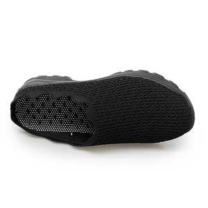 Mules Sabots Chaussures de jardin Sandales en tissu extensible pour femmes Sandales en maille respirante Chaussons de plage Mocassins à <span class=keywords><strong>talon</strong></span> compensé augmentant la taille - Product Image 4