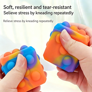 Jouet éducatif anti-stress en silicone de qualité alimentaire, modèle souris répulsive 3D, best-seller transfrontalier - Product Image 4