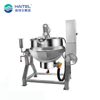 Petite bouilloire électrique à mazout ou gaz 100l caramel batch cooker avec mélange