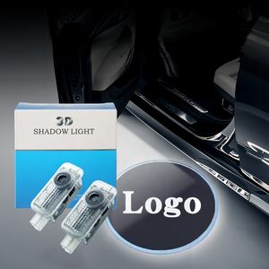 Lámpara de Proyección Láser con Logotipo de Bienvenida para Puerta de Coche, Personalización de Alta Gama, Emblema Luminoso para Audi, Lámpara de Bienvenida con Efecto de Sombra Fantasma - Product Image 2