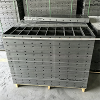 Coffrage en plastique ABS pour dalle de plancher, colonne, escalier, gaine d'ascenseur et parapet de balcon de bâtiment d'appartements
