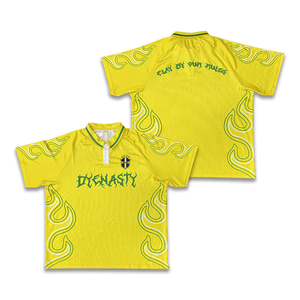 Kaos Polo Sepak Bola Klasik Bernapas dengan Cetak Digital Kustom, Seragam Jersey Sepak Bola Retro Musim Panas, Layanan OEM, Nama Logo Tim - Product Image 1