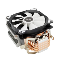 SNOWMAN MT4 4 Heat Pipes Pendingin CPU Kipas 4 Pin yang Tenang Kompatibel untuk Intel LGA 1700 1151 AM4 Radiator Pendingin Desktop untuk Intel