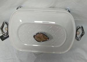 Ensemble de conservation alimentaire triple taille <span class=keywords><strong>3L</strong></span> 4L 5L Pots en acier inoxydable ABS Organisation parfaite de la cuisine - Product Image 5