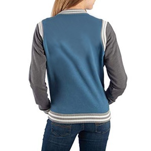 Formula1 Industries Women's Winter Varsity <b>Jacket</b> 2021 Yellow 100% Wool Breathable <b>Waterproof</b> Windproof - Product Image 6