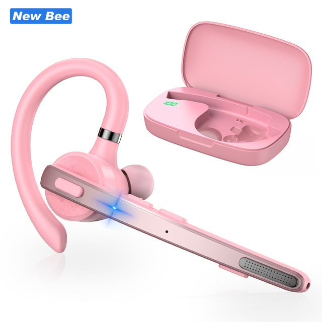 Wholesale Factory HD Call Bluetooth Headset for Phone Calls Noise Cancelling Ear Hook Bluetooth Phone Headset for Truck Drivers
