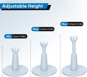 Tees de Golf Ajustables con Logotipo Personalizado, Tees de Golf Irrompibles para Simulador de Campo de Práctica, Accesorios Esenciales de Golf para Hombres y Mujeres - Product Image 4