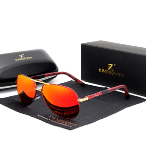 Kingseven แว่นตากันแดดโพลาไรซ์สำหรับผู้ชาย<span class=keywords><strong>2022</strong></span>เลนส์โพลีคาร์บอเนตกรอบแมกนีเซียมอะลูมิเนียมสำหรับ7252ขับรถ - Product Image 1