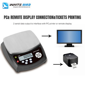 Báscula con Impresora para Equilibrio de Equipos, Plataforma Industrial Manual, Báscula con Impresora Bluetooth para Licor y Teléfono - Product Image 3