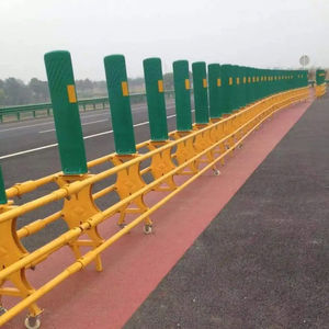 Barrera de choque profesional barandilla de alta velocidad barandilla de acero galvanizado barandilla de autopista - Product Image 1