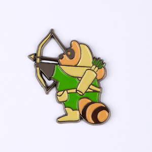 Chapeau en métal pour vêtements artisanaux Épingles de revers en métal Épingle Pokemon mignonne de dessin animé Épingle en émail Pokemon personnalisée - Product Image 4