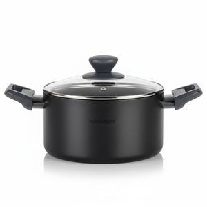 Statement Line <b>Saucepan</b> Ø 20 cm Stainless Steel Aluminium Induction Cooker Compatible with Glass Cover for Restaurant Use - Product Image 2