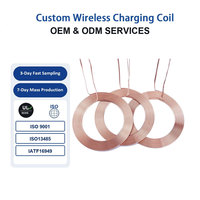 Module émetteur de charge sans fil Qi OEM personnalisé, ultra-fin, bobine de 20 mm pour appareils de charge rapide de téléphones mobiles