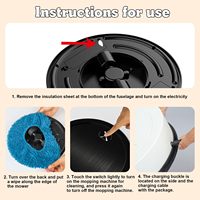 Aspirateur domestique intelligent Balayeuse Robot Nouvelle Génération Chargement Usb Produit Maison Intelligente
