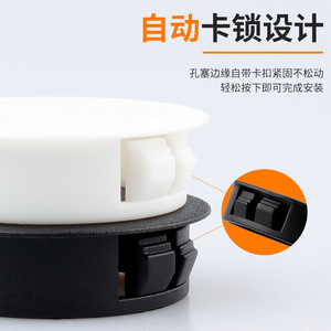 <b>Plastic</b> Hole Plug Round Nylon Snap On Furniture Screw Cover Decorative Plug 5mm 6mm 7mm 8mm 10mm 11mm 12mm 13mm 14mm 15mm 16mm - Product Image 3