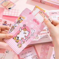 Simno mignon chat dessin animé pour filles Scrapbook journal fournitures cadeaux d'anniversaire cahiers papeterie ensemble pour les enfants