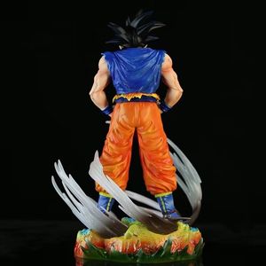 32.5cm Anime Dragon DBZ Son <span class=keywords><strong>Goku</strong></span> avec deux têtes figurines Pvc Collection modèle poupée Statue jouet cadeau - Product Image 5