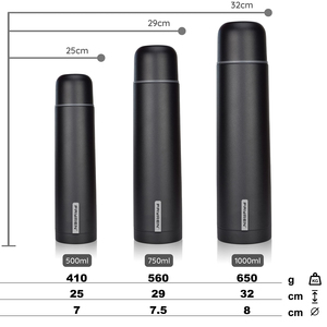 Custom Logo 304 Stainless Steel Double Wall Vacuum Insulated Tumbler Flask 500ml-1000ml BPA Free Eco-Friendly Business Gifts - Product Image 4
