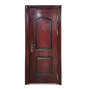 Hochwertige günstige Außentüren Sicherheitstahl-Sicherheitstüren für den Eingang ins Haus