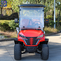 Voiture de golf électrique tout-terrain 4 places, nouvelle génération, 5 kW, batterie lithium, pour adultes, voiture de club
