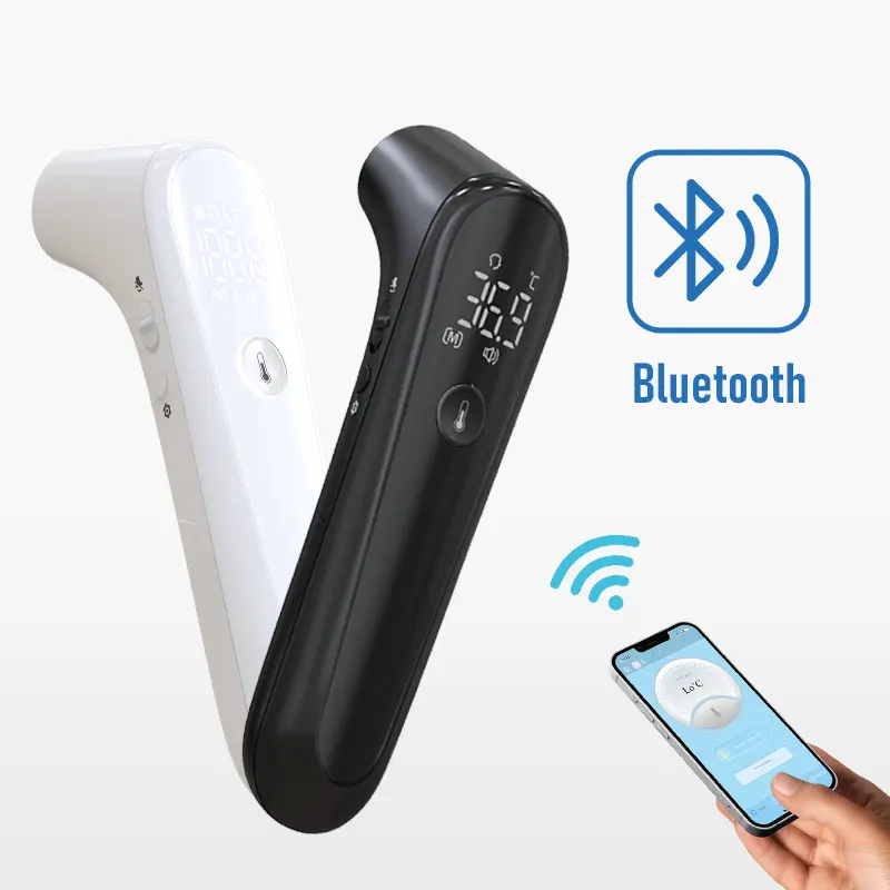 医療用デジタル赤外線温度計温度計臨床ボディBluetooth耳額赤外線レーザーデジタル温度計