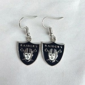 Envío rápido Sport Detroit Lions Swirl Heart Pendientes Multicolor Team logo Pendientes colgantes - Product Image 6