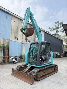 Excavadora Mini Kobelco SK75 Original Usada, Modelos SK30SR-SK70SR, 7 Toneladas, Cucharón de 0.4m, Bomba Kawasaki - Product Image 3