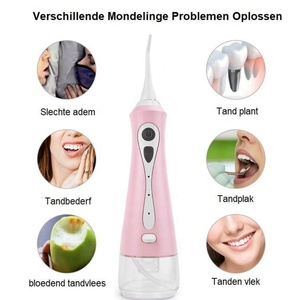 Irrigador Dental Recargable de 230 ml para el Cuidado Bucal, Limpiador de Dientes, Resistente al Agua IP7X, Portátil - Product Image 5