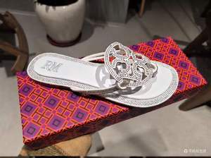 Sandales de loisirs pour femmes ornées de strass, marque européenne et américaine, chaussures de plage d'été, dessus en daim, design respirant - Product Image 2