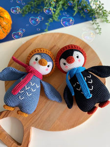 Kit de animales de ganchillo Pingüino <span class=keywords><strong>Amigurumi</strong></span> Kits de tejer de ganchillo Juego de hilos con tutoriales en video <span class=keywords><strong>paso</strong></span> <span class=keywords><strong>a</strong></span> <span class=keywords><strong>paso</strong></span> - Product Image 3