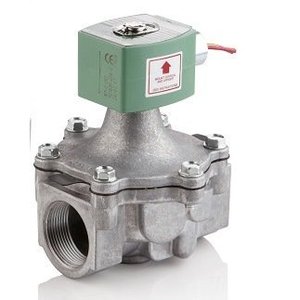Vanne solénoïde Asco 8215B060CSA à corps en aluminium, 120/60 110/50, action directe, pilotée, entrée filetée - Product Image 1