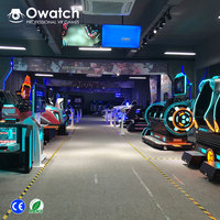 Machines d'intérieur populaires d'amusement de paradis de jeu de la zone AR VR de jeu d'arcade de VR pour l'usage commercial de parc de VR de parc à thème