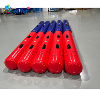 Bâton de combat gonflable de pôle de joute scellé à l'air de couleur personnalisée pour le jeu de joutes de gladiateur