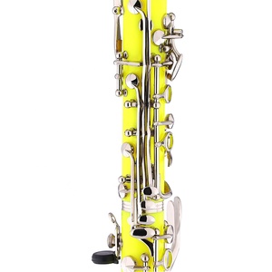 Seasound fábrica OEM amarillo JYCL301YW barato 17 teclas ABS resina plástico <span class=keywords><strong>clarinete</strong></span> - Product Image 3
