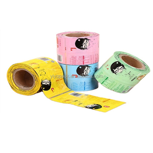 Film plastique laminé en rouleau, film d'emballage PE Mylar imprimé en couleur, film en rouleau pour sachets, rouleau de film plastique imprimé, rouleau de stock imprimé - Product Image 2
