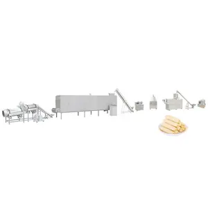 Industrial-scale puffed and filled snack food production factory ligne de transformation des aliments machinery and equipment