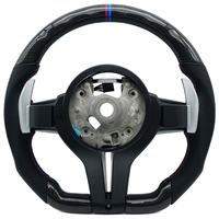 Volant sport en cuir personnalisé DTYEYE pour les séries 1/3/5/7 M3/M5/X3/M4/M2 F15/E70-F22/F30-F40/F80-F90 E84-E92