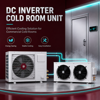 Enfriador de Aire y Evaporador de Alta Calidad 220v/50Hz AC con Motor y Refrigerante R404a para Unidad de Refrigeración de Cuartos Fríos