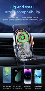 Support universel de téléphone de chargeur sans fil de Offres Spéciales pour des véhicules de voiture - Product Image 6