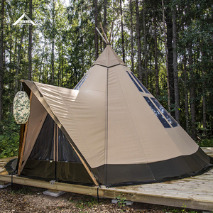 Custom Hotel <strong>Resort</strong> <strong>Tent</strong> Well-insulated Waterproof Luxury Glamping Family Outdoor Camping Safari Tipi Indian <strong>Tent</strong> Party Travel - Product Image 1